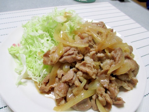 手早く・簡単・激ウマ☆豚の生姜焼き(炒め)